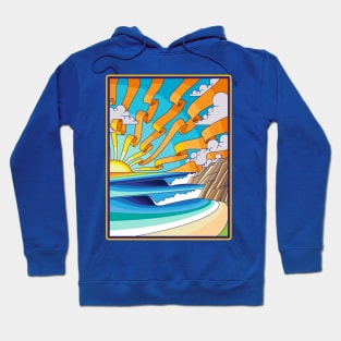 Beach Scene Hoodie